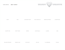 Tablet Screenshot of ehardtcreative.com